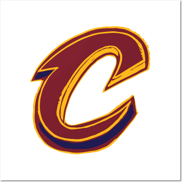 Cleveland Cavalieeeers Wall Art by Very Simple Graph